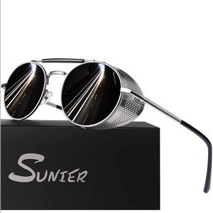 Silver Polarized Sunglasses
